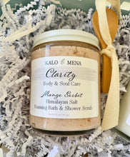 Load image into Gallery viewer, Amber Cashmere Himalayan pink salt bath and shower scrub