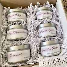 Load image into Gallery viewer, Set of six "Self Love" Intention Candle Gift Set