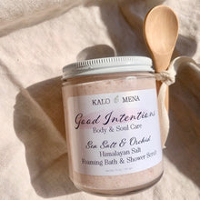 Load image into Gallery viewer, Sea Salt & Orchid Candle & Bath Scrub