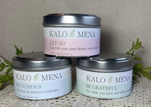 Load image into Gallery viewer, Set of three "Limitless" Intention Candle gift set