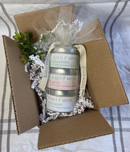 Load image into Gallery viewer, Set of three "Limitless" Intention Candle gift set