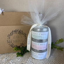 Load image into Gallery viewer, Set of three "Limitless" Intention Candle gift set