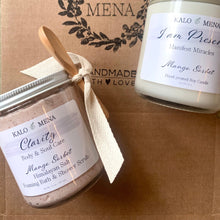 Load image into Gallery viewer, Mango Sorbet Himalayan pink salt bath and shower scrub - Clarity
